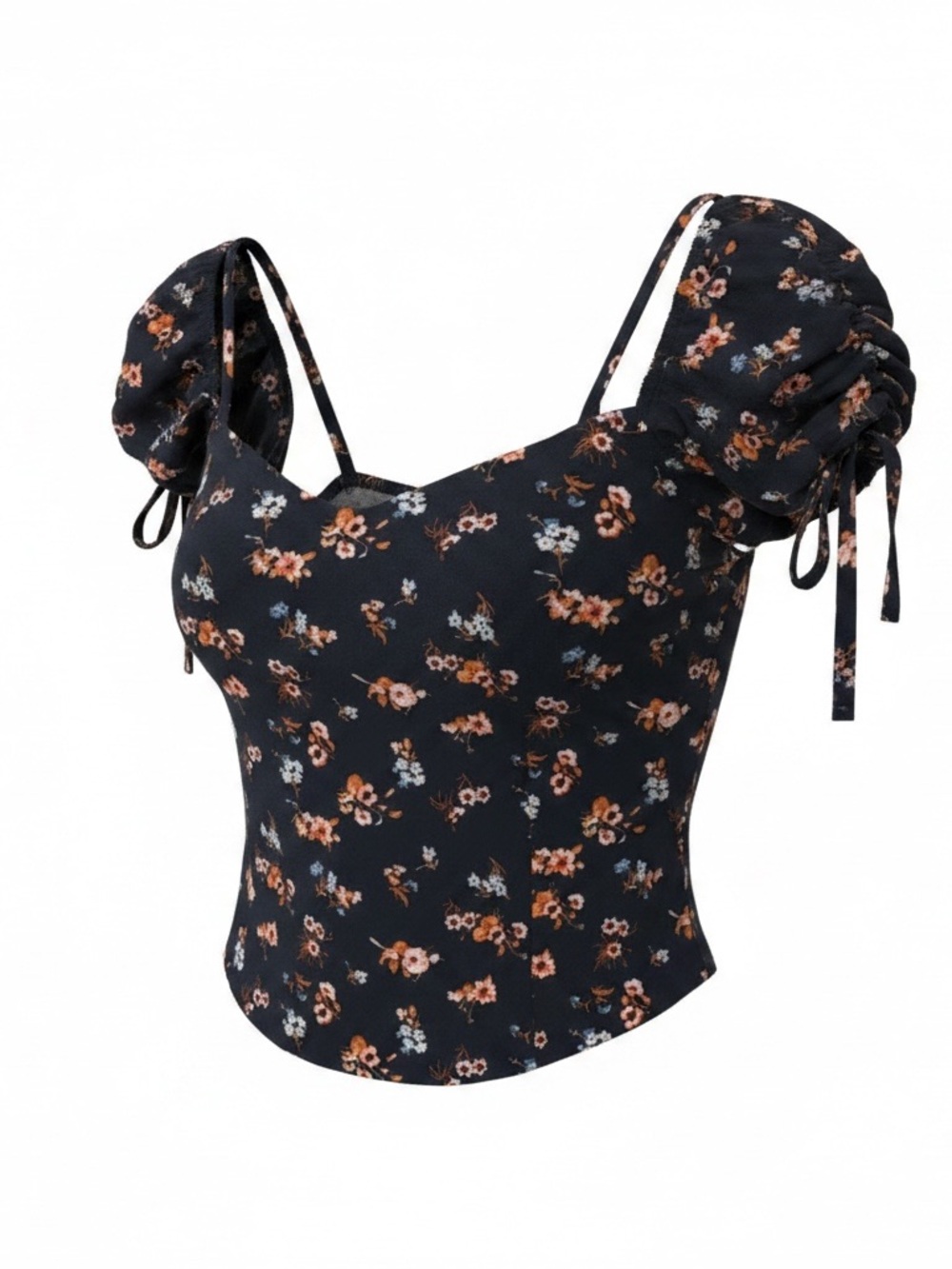 Floral Navy top
